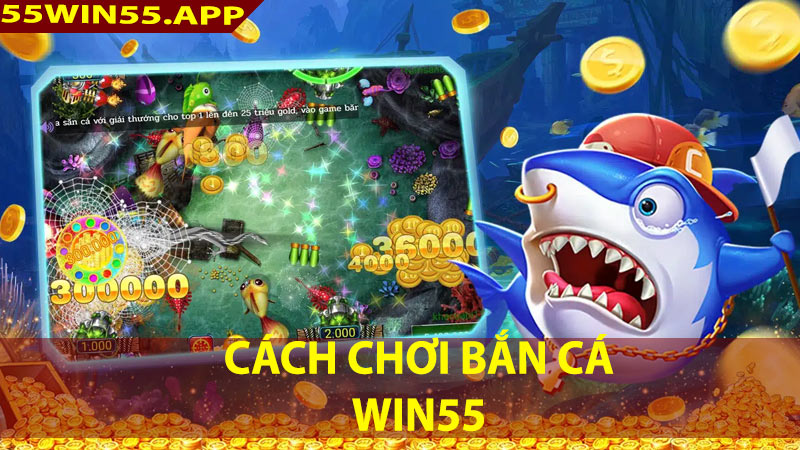 Cách chơi bắn cá đổi thưởng trực tuyến tại nhà cái win55