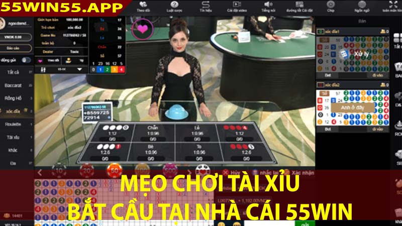 Kinh nghiệm bắt cầu tài xỉu 55win55 siêu chuẩn