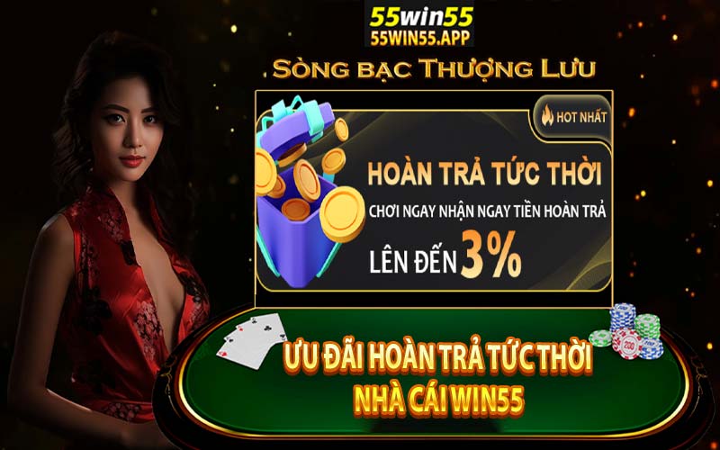 hoàn trả tức thời mỗi ngày cực cao