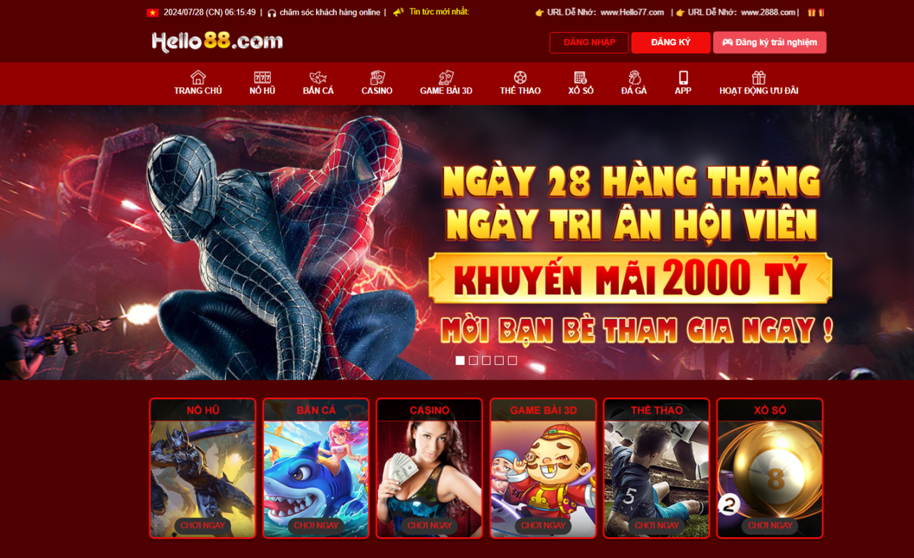 Đánh Giá Sảnh Casino Hello88 -  Sòng Bài Trực Tuyến Uy Tín